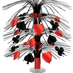New Windy City Novelties Card Suit 18" Cascade Centerpiece