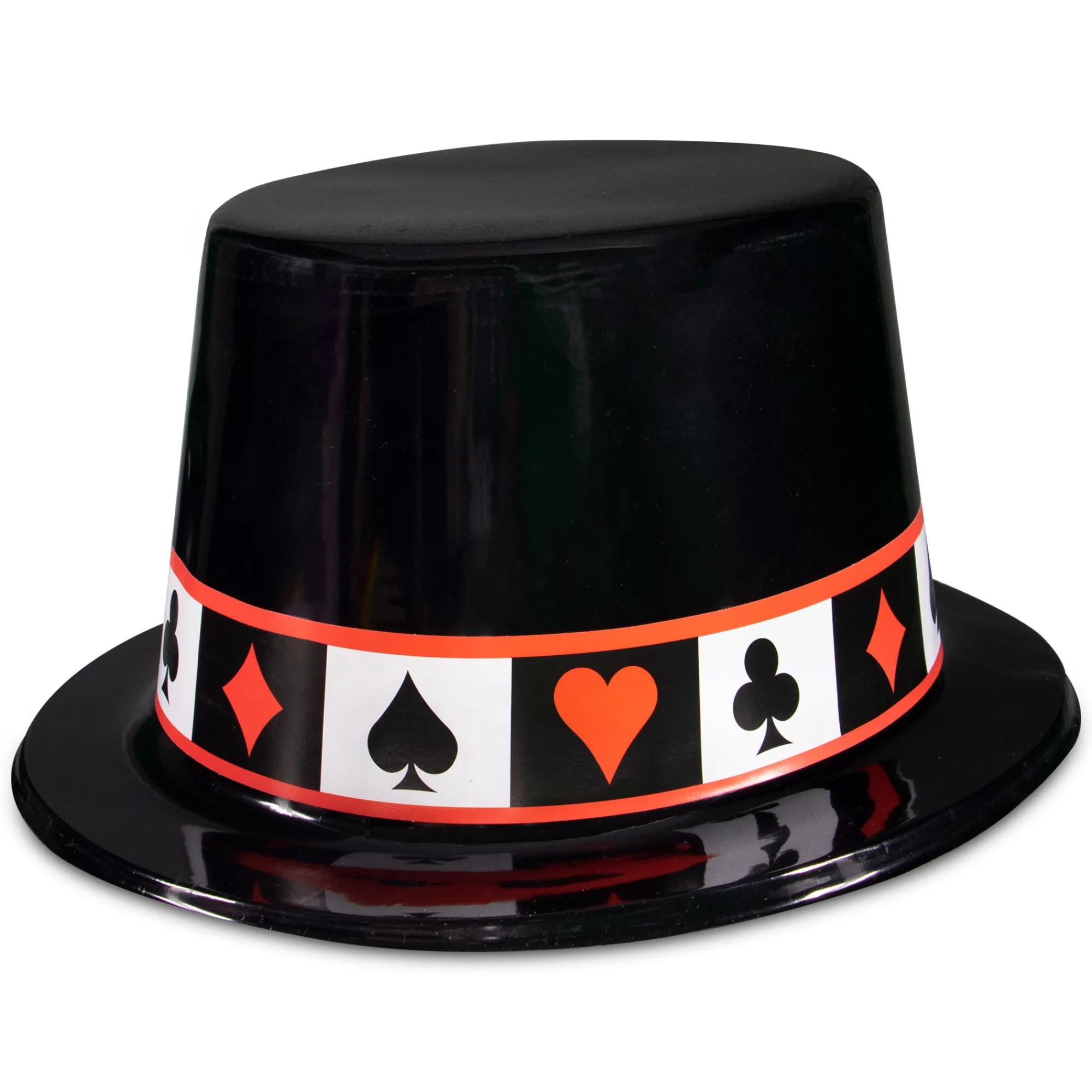 New Windy City Novelties Casino Black Top Hat