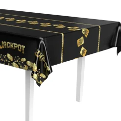 Online Windy City Novelties Casino Jackpot Metallic Table Cover
