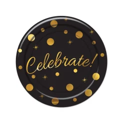 Hot Windy City Novelties Celebrate 7" Plates