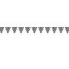 Windy City Novelties Checkered 30' Pennant Banner