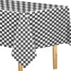 Hot Windy City Novelties Checkered Plastic Table Cover