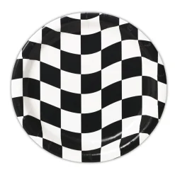 Clearance Windy City Novelties Checkered 7" Plates