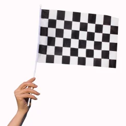 Sale Windy City Novelties Checkered 12"x18" Cloth Flags