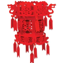 Best Windy City Novelties Chinese Palace Felt Lantern