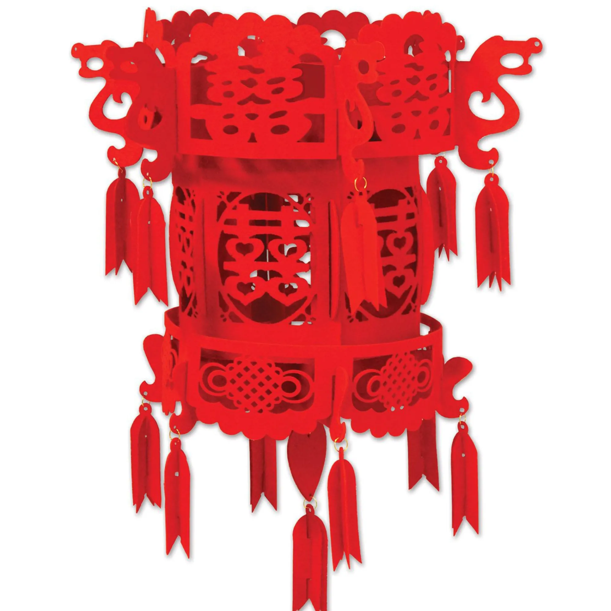 Best Windy City Novelties Chinese Palace Felt Lantern