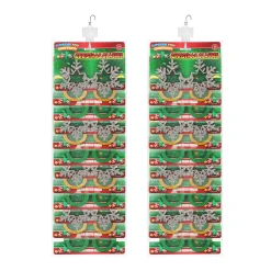 Hot Windy City Novelties Christmas Glitter Glasses Retail Display