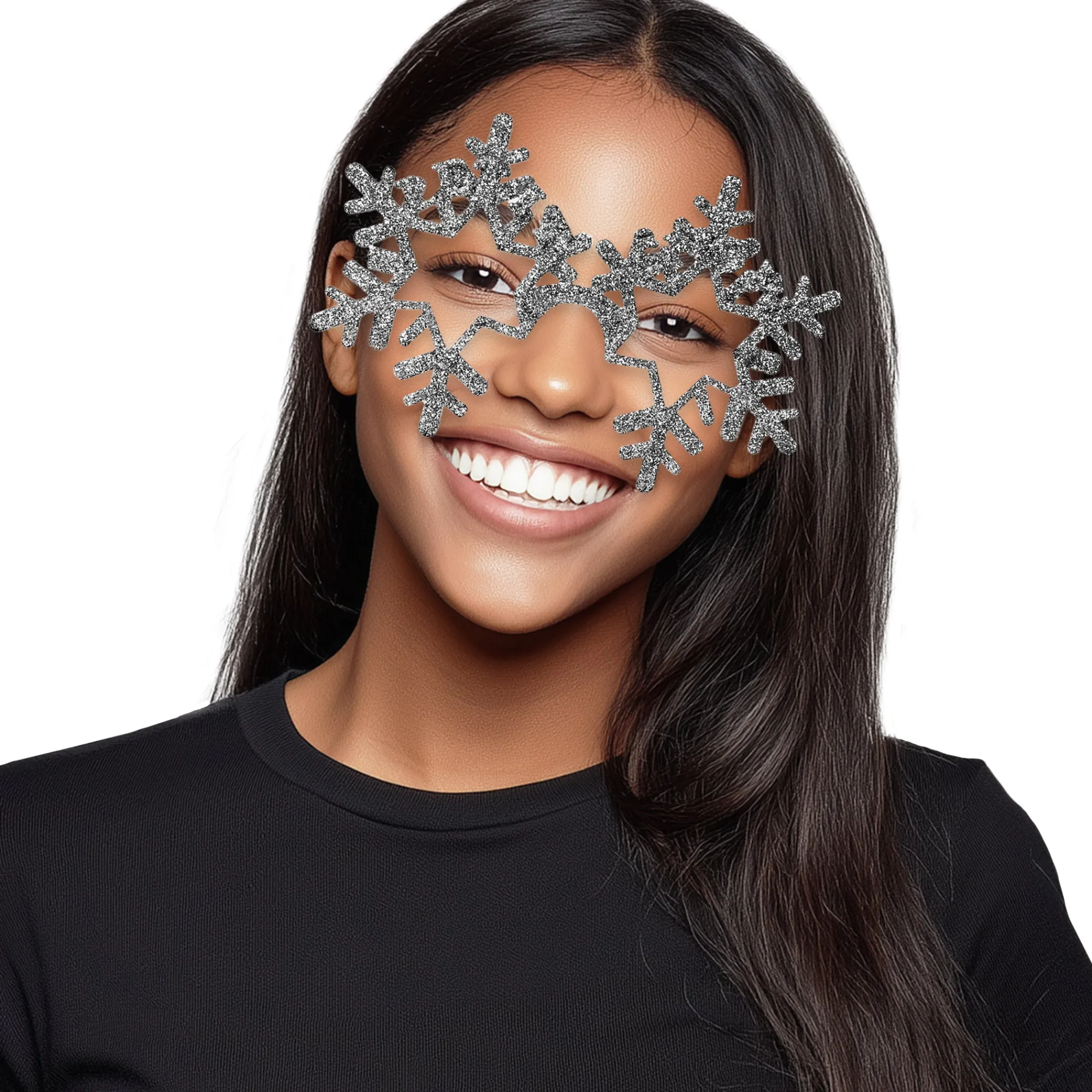 Hot Windy City Novelties Christmas Glitter Glasses Retail Display
