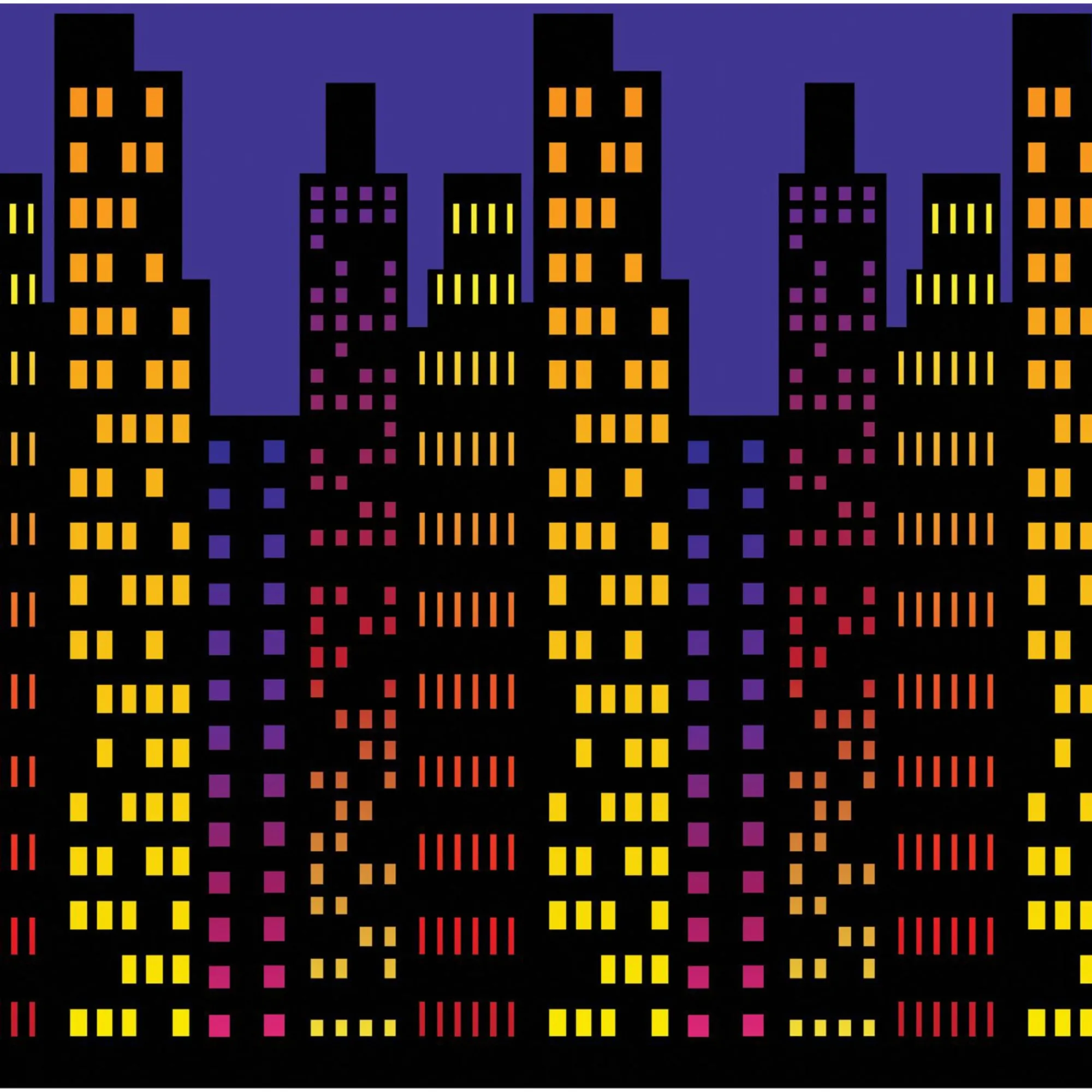 Sale Windy City Novelties City Skyline Room Roll