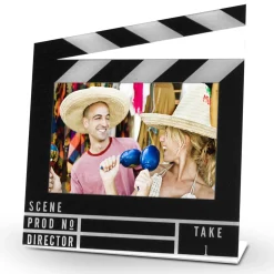 New Windy City Novelties Clapboard 3x5 Photo Frame