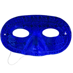 Sale Windy City Novelties Colorful Metallic Half Masks