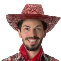 Best Windy City Novelties Colorful Straw Cowboy Hats