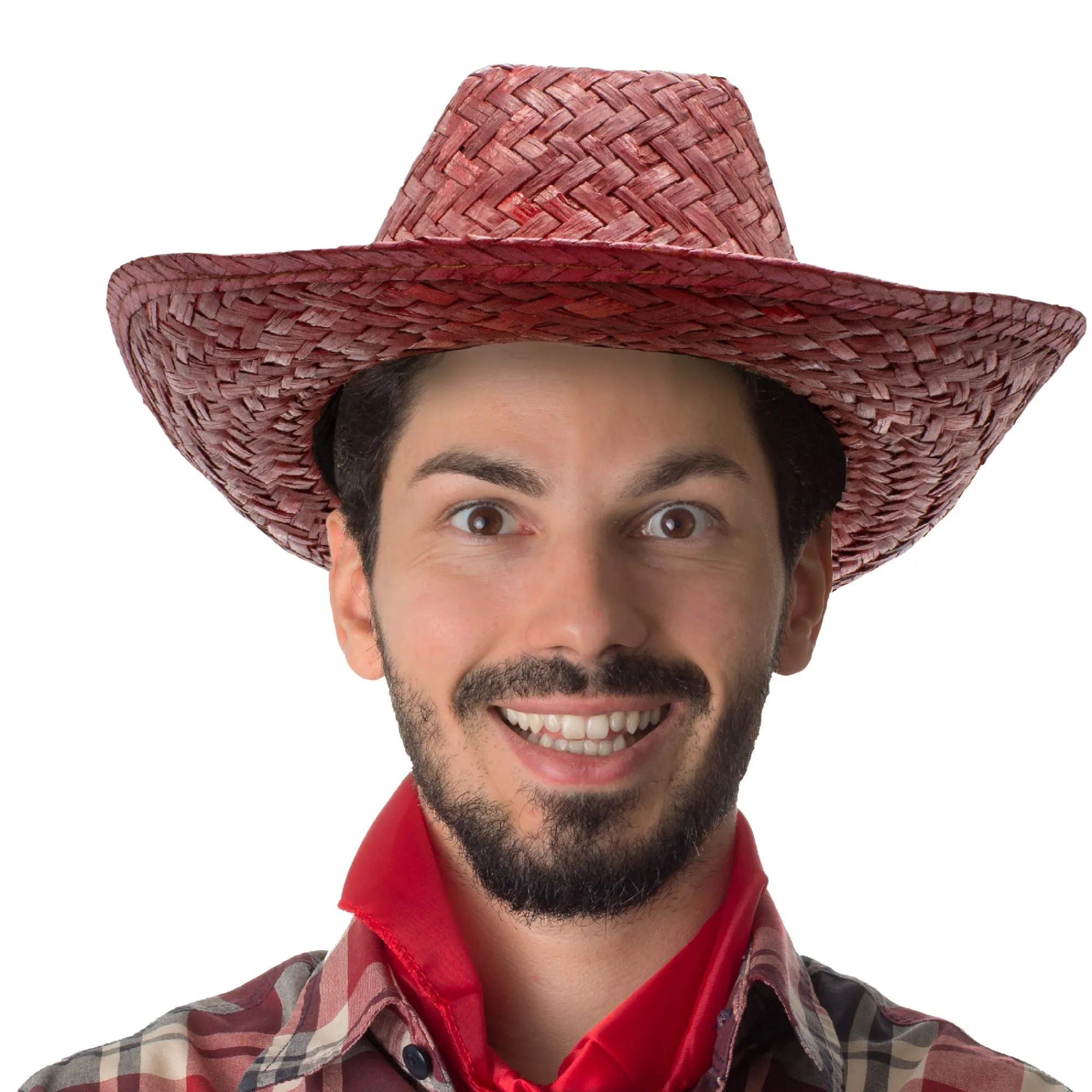 Best Windy City Novelties Colorful Straw Cowboy Hats