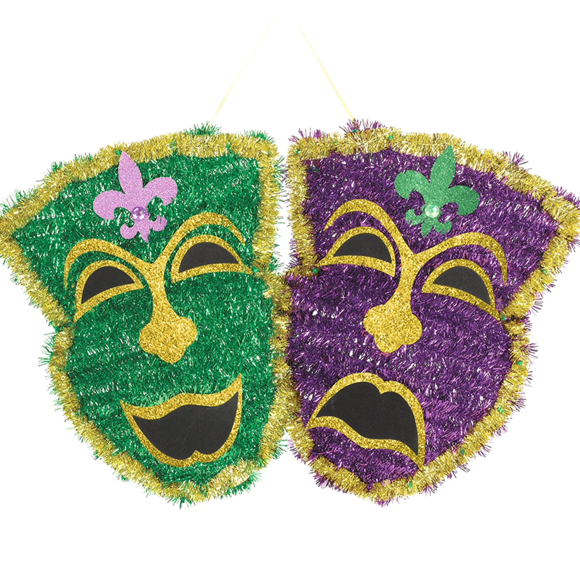Clearance Windy City Novelties Comedy Tragedy Tinsel Hanging Decoration