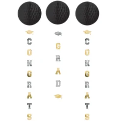 Discount Windy City Novelties Congrats Grad Honeycomb Danglers