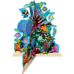 Hot Windy City Novelties Coral Reef 10" Centerpiece