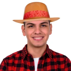 Sale Windy City Novelties Cowboy Hats with Red Bandanas