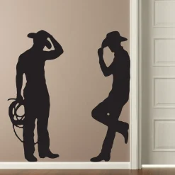 Hot Windy City Novelties Cowboy Silhouettes