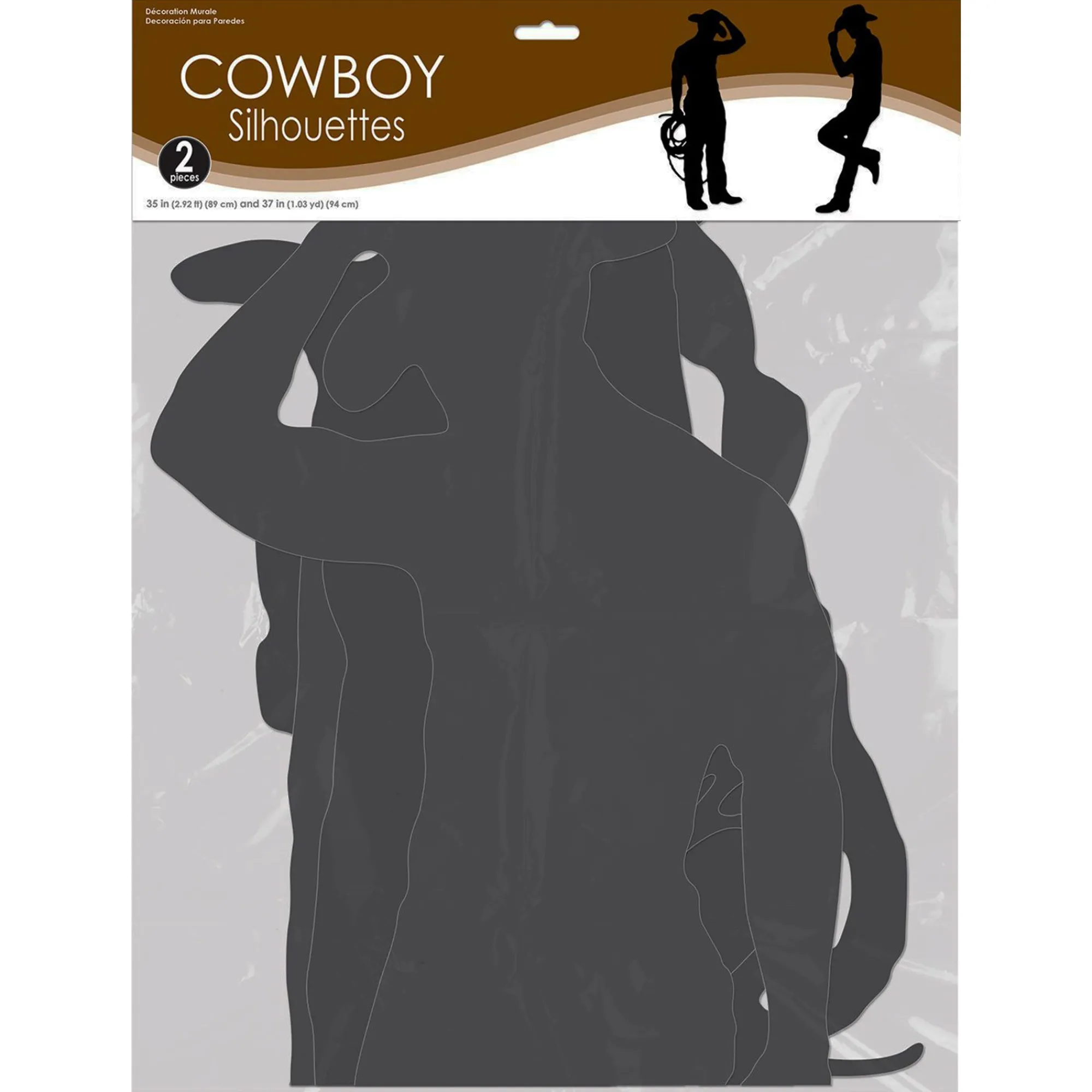 Hot Windy City Novelties Cowboy Silhouettes