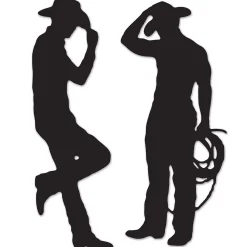 Hot Windy City Novelties Cowboy Silhouettes