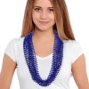 Sale Windy City Novelties Dark Blue 7mm Bead 33" Necklaces