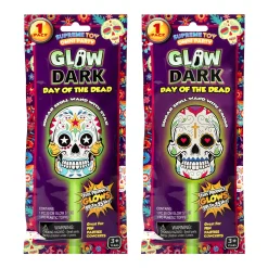 Windy City Novelties Day of the Dead Glow Wands Retail Counter Display