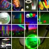 New Windy City Novelties Deluxe 36 Player LED Night Flyer Tee Off Tournament Package