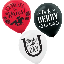 Sale Windy City Novelties Derby Day 12" Latex Balloons