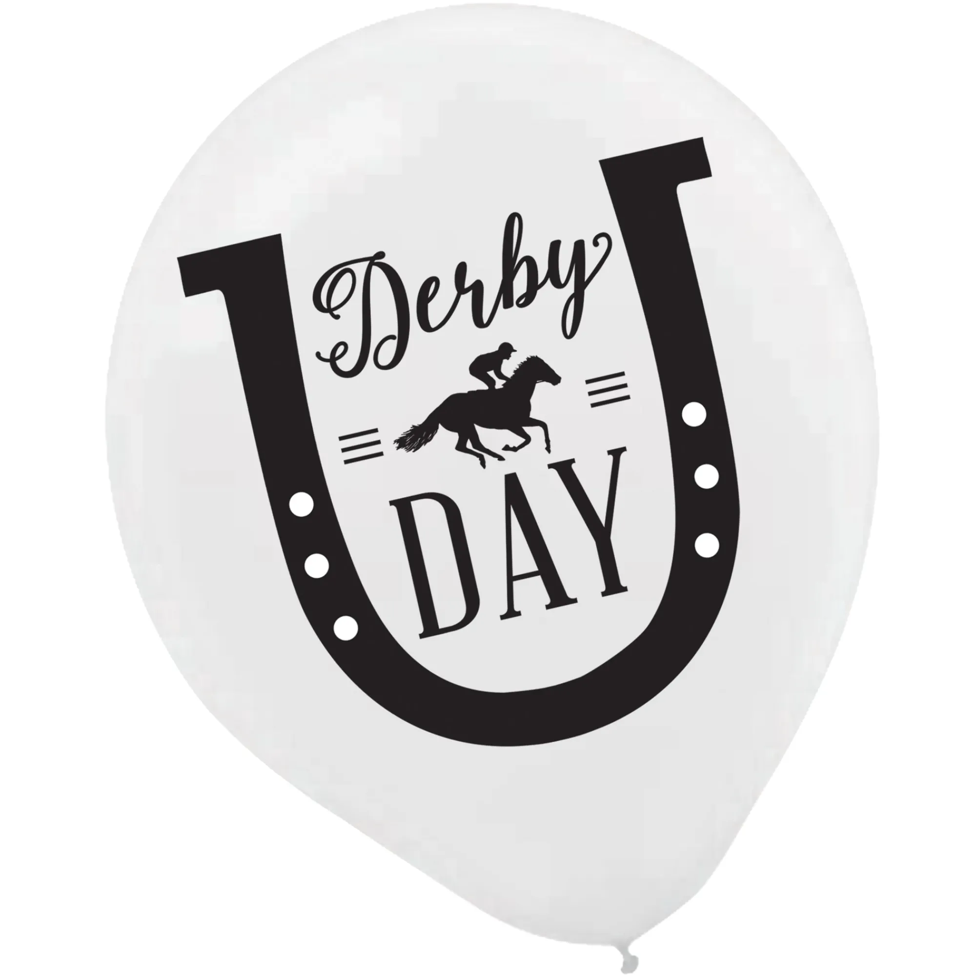 Sale Windy City Novelties Derby Day 12" Latex Balloons