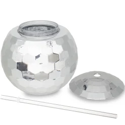 Clearance Windy City Novelties Disco Ball Cup with Straw