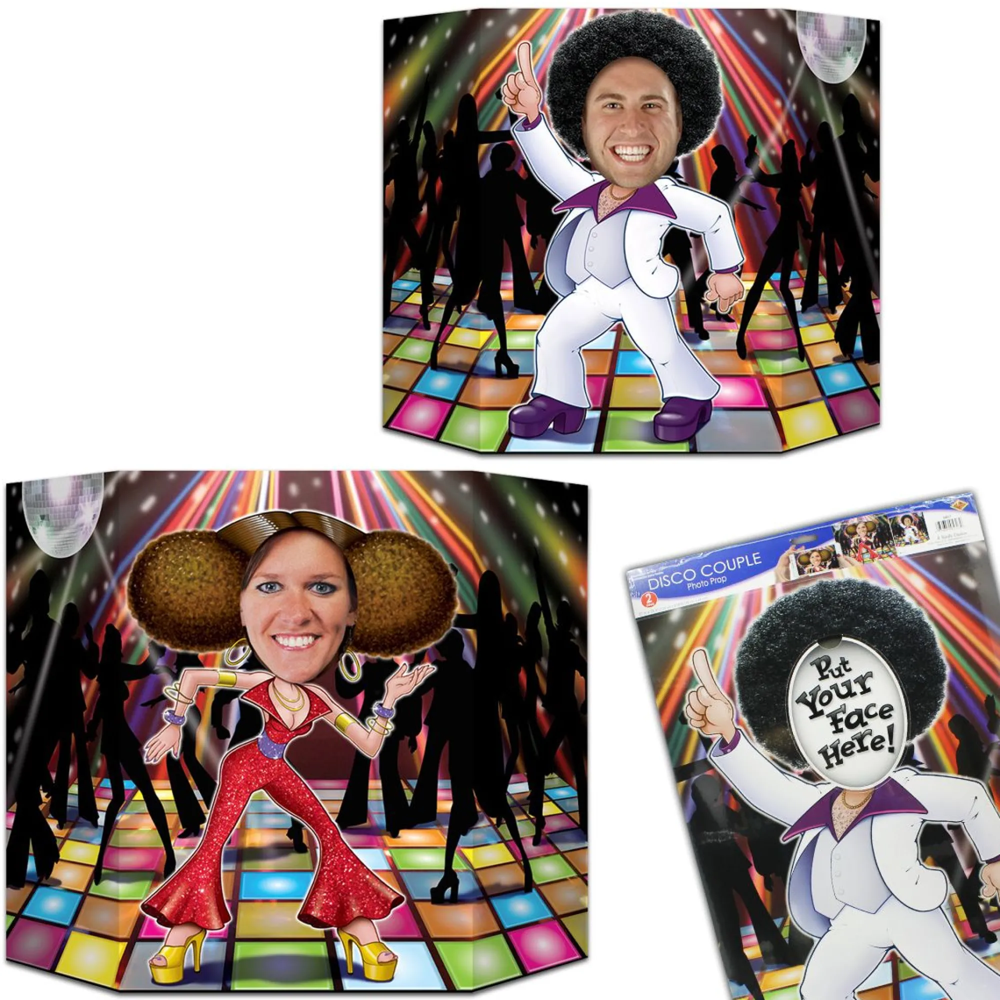 Clearance Windy City Novelties Disco Couple Photo Prop