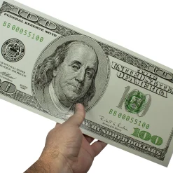 Online Windy City Novelties $100 Dollar Bill Cutout