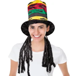 Hot Windy City Novelties Dreadlocks Rasta Hat