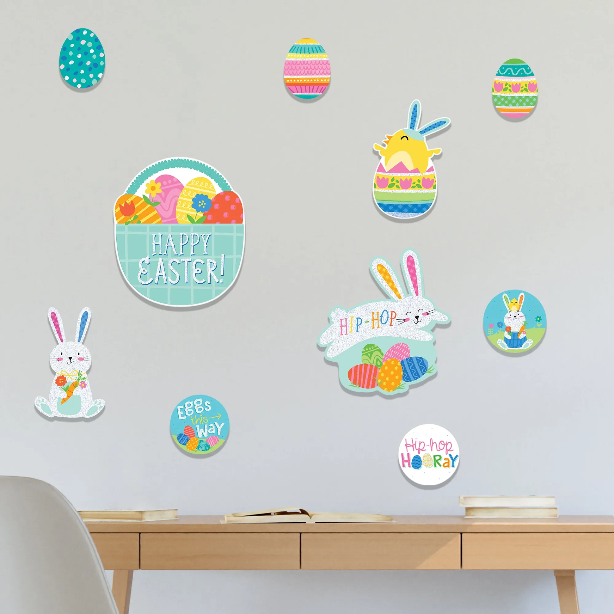 Online Windy City Novelties Easter Mini Glitter Cutouts