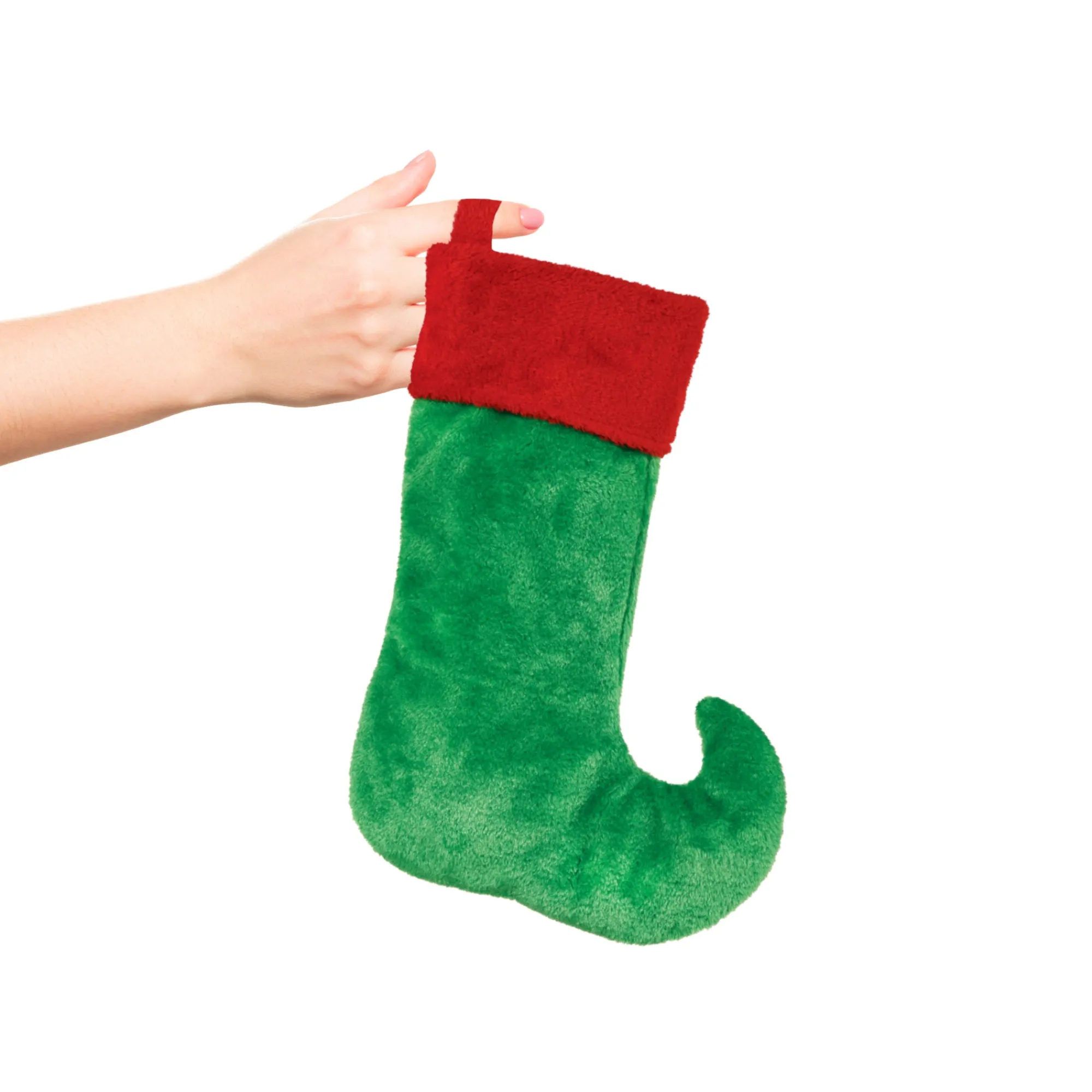 Hot Windy City Novelties Elf Plush Stocking