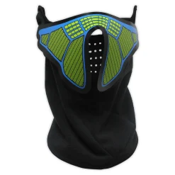 Clearance Windy City Novelties EL LED Sound Activated Face Mask