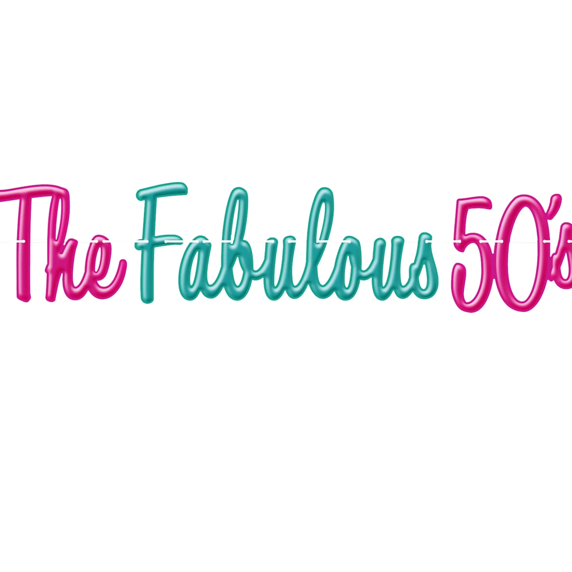Windy City Novelties Fabulous '50s Streamer