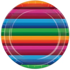 Windy City Novelties Fiesta Serape 9" Plates