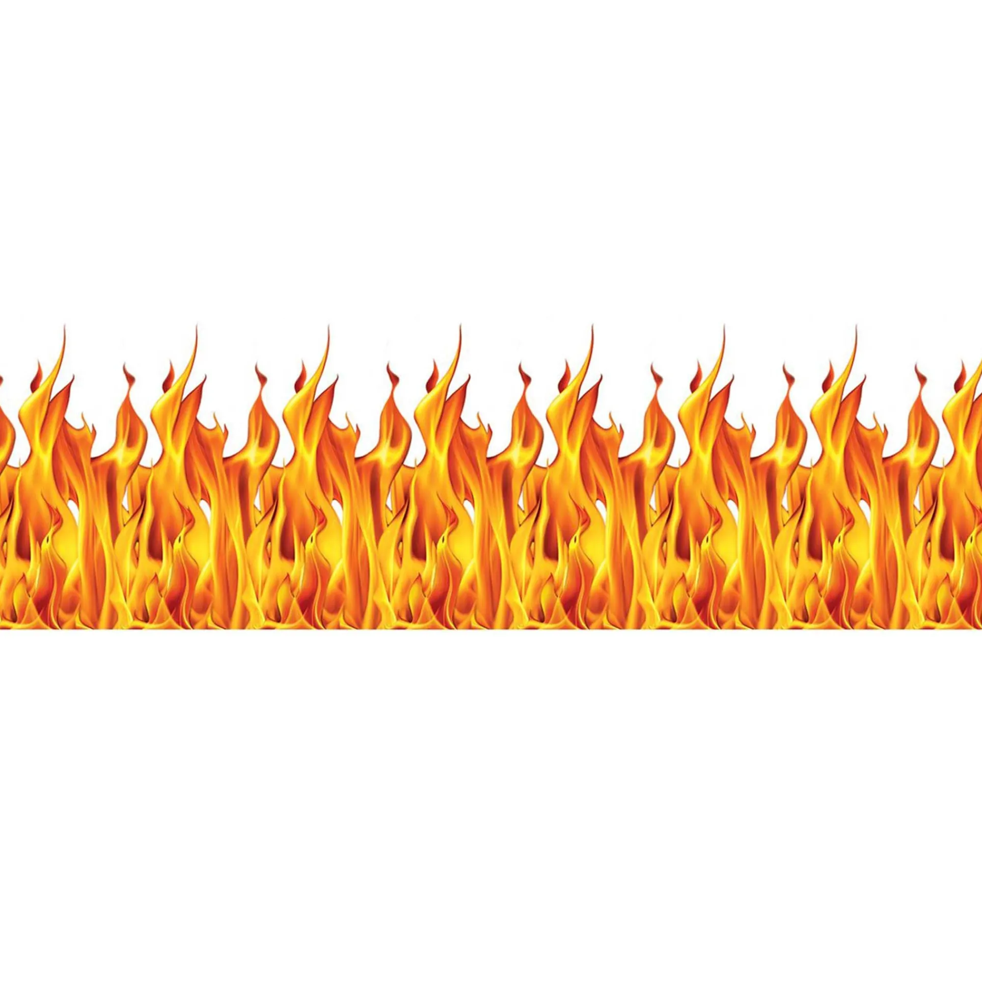 Discount Windy City Novelties Fire & Flames Border Roll