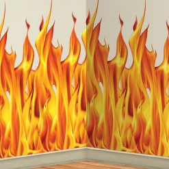 Discount Windy City Novelties Fire & Flames Border Roll