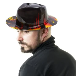 Outlet Windy City Novelties Flame Fedora Hats
