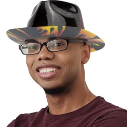 Outlet Windy City Novelties Flame Fedora Hats