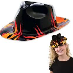 Outlet Windy City Novelties Flame Fedora Hats