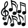 Online Windy City Novelties Foil Music Notes