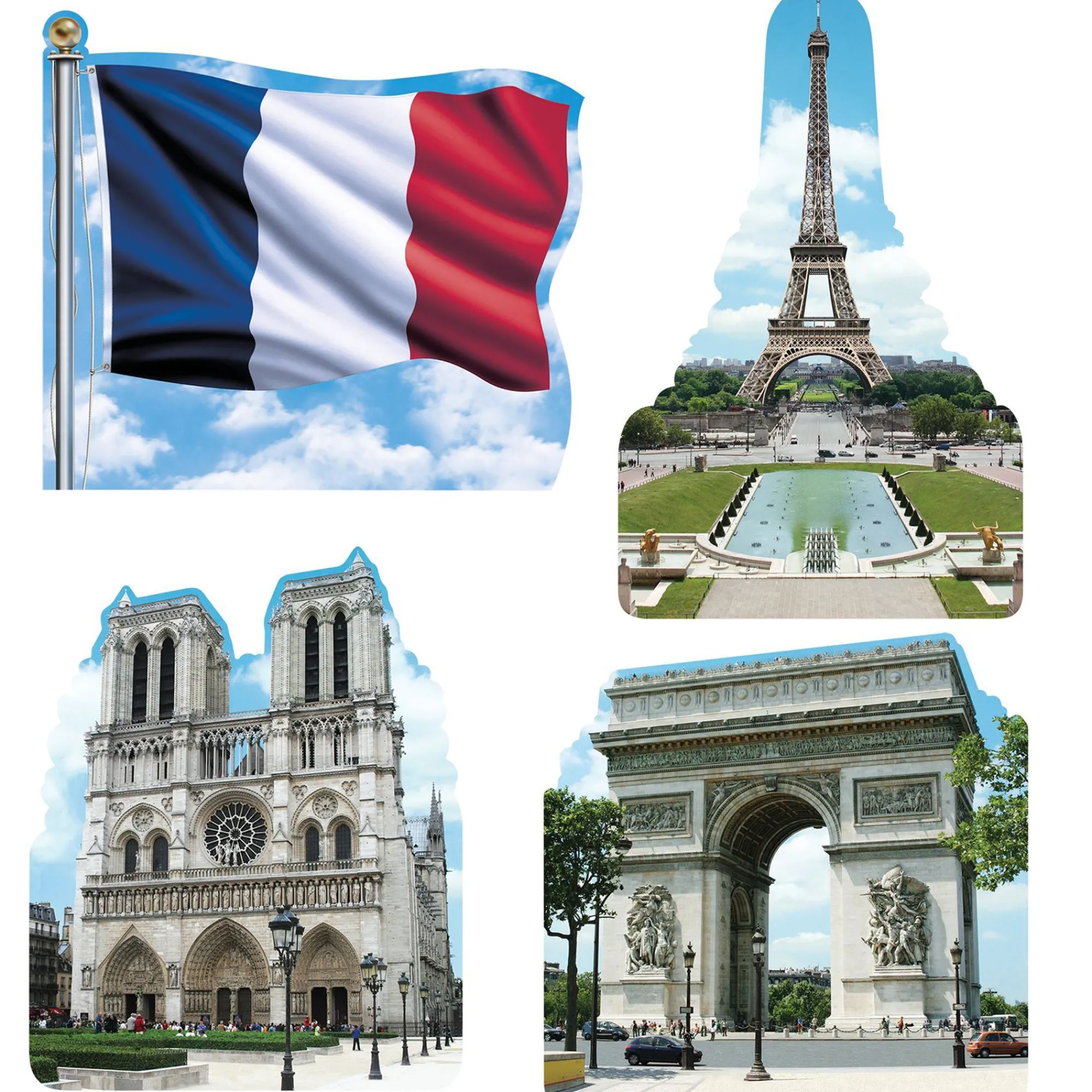 New Windy City Novelties French Cutouts