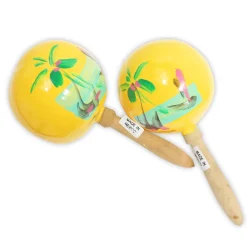 Hot Windy City Novelties Genuine Hand-Painted Maracas