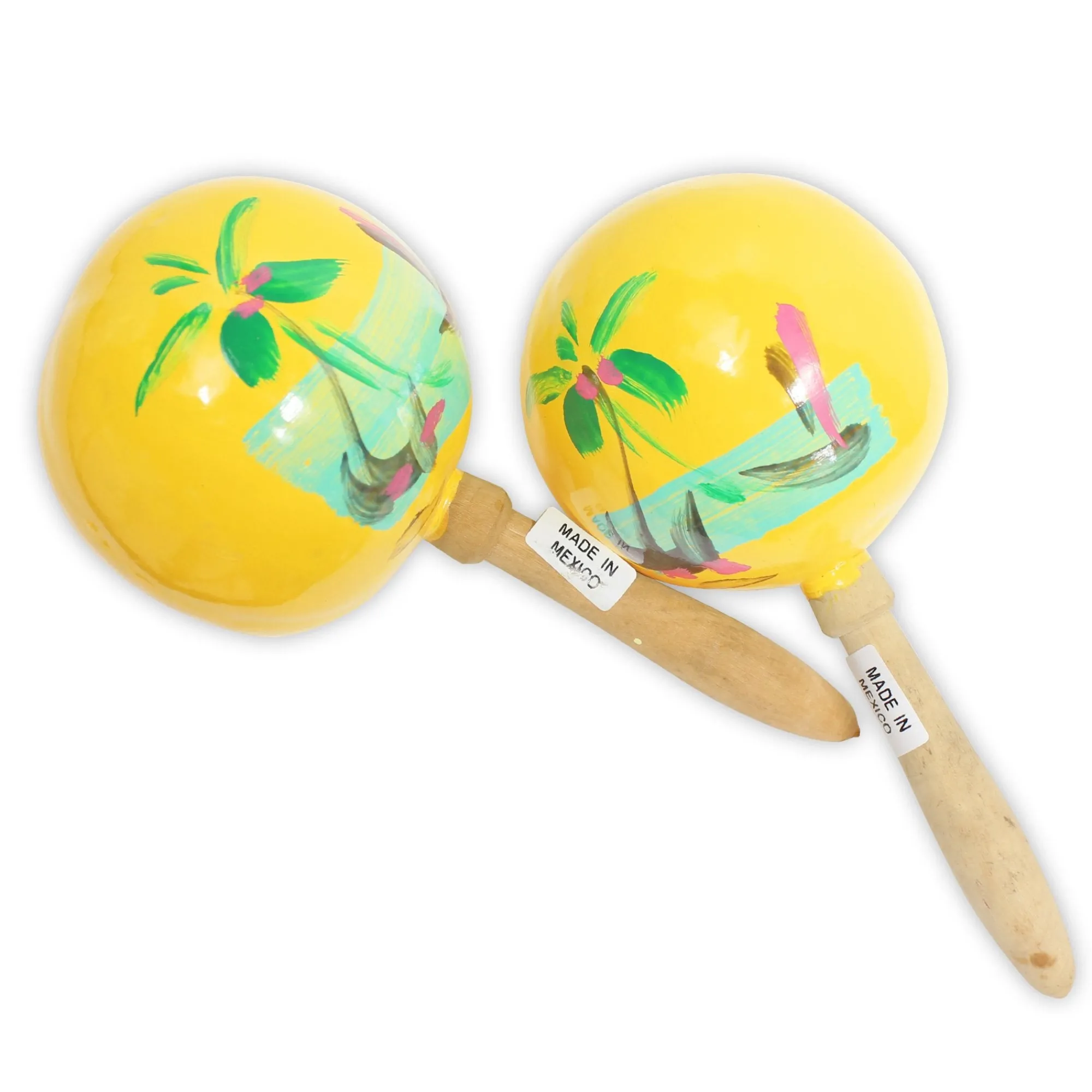 Hot Windy City Novelties Genuine Hand-Painted Maracas