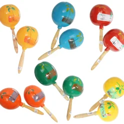 Hot Windy City Novelties Genuine Hand-Painted Maracas