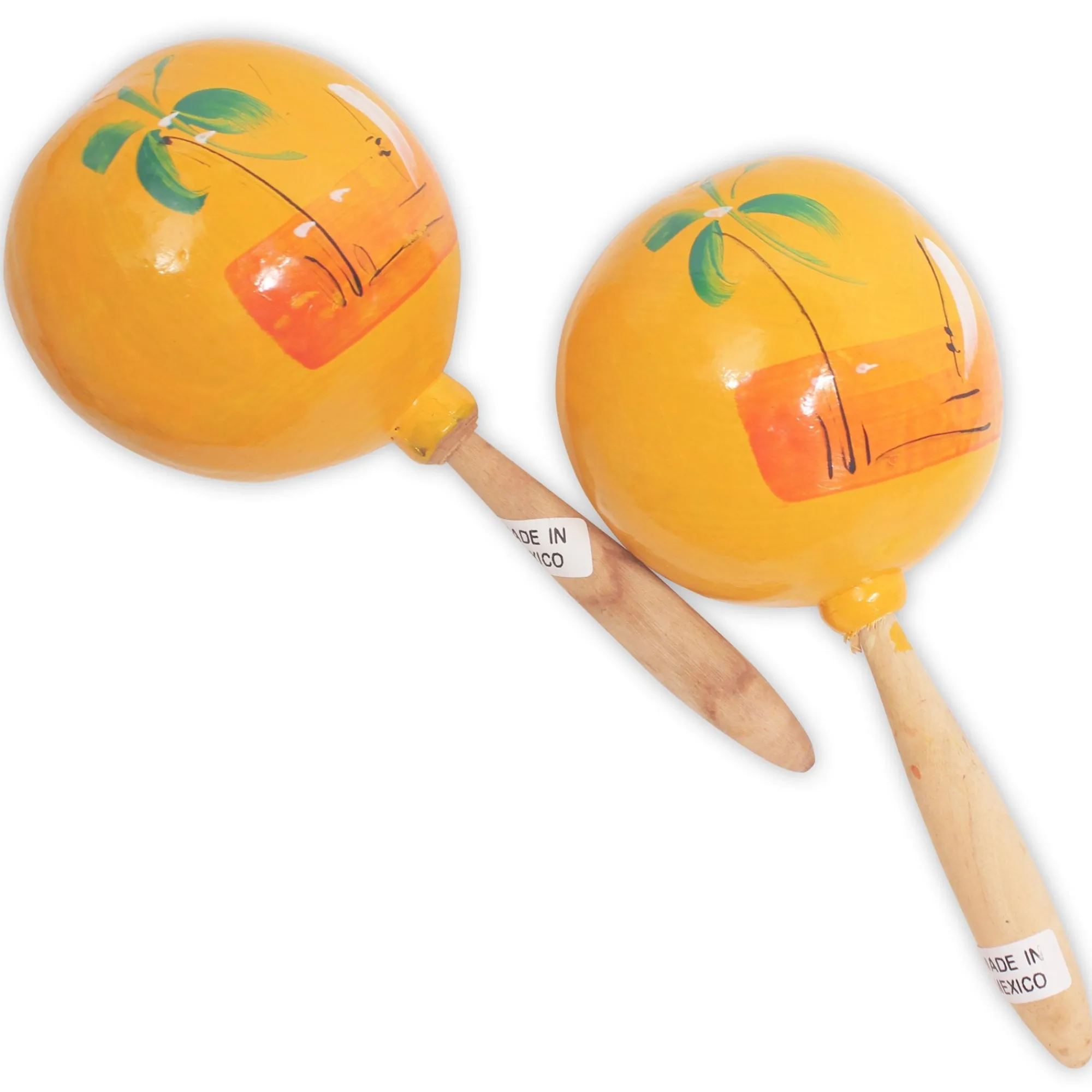 Hot Windy City Novelties Genuine Hand-Painted Maracas