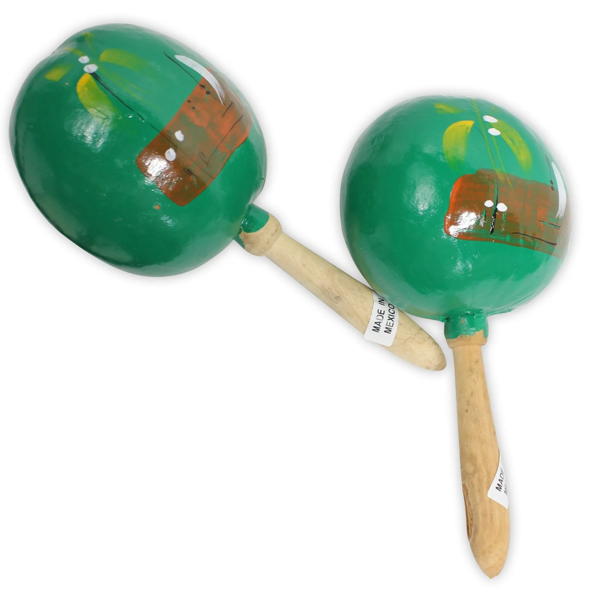 Hot Windy City Novelties Genuine Hand-Painted Maracas